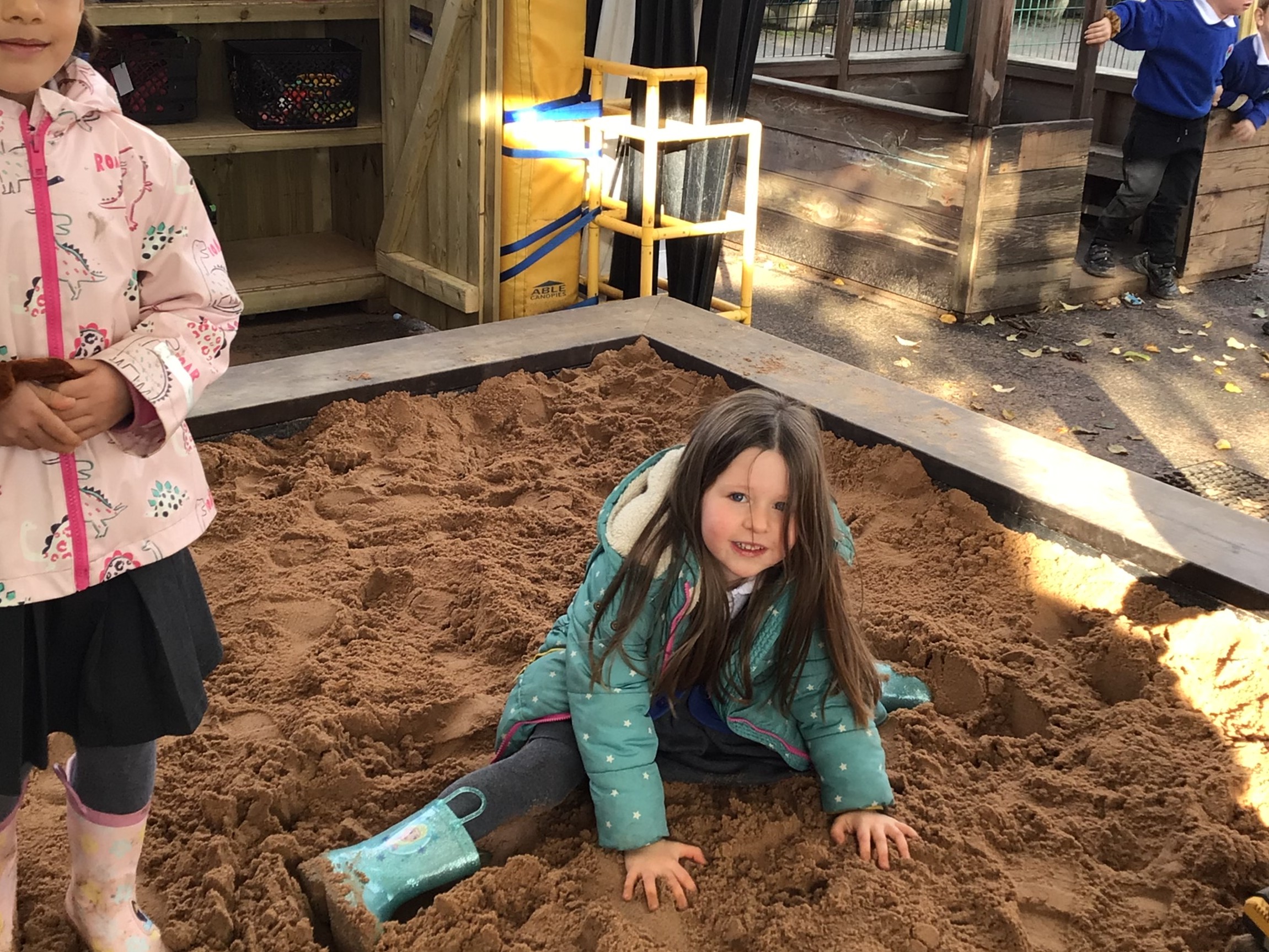 FS2 enjoying outdoor play